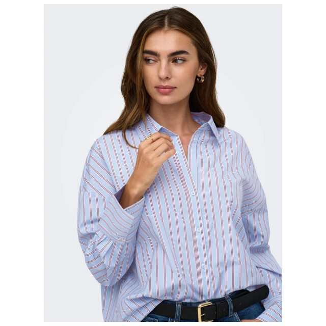 Only Onloregon alva lange mouw reg shirt dusty blue 15367554-212030016 large