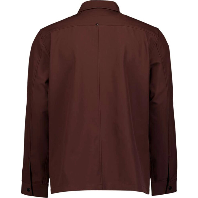 No Excess Overshirt full zipper stretch sedoc earth N5104-047 large