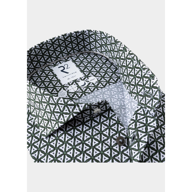 R2 Amsterdam Overhemd heren printed single jersey shirt 134.wsp.005/074 211355 large