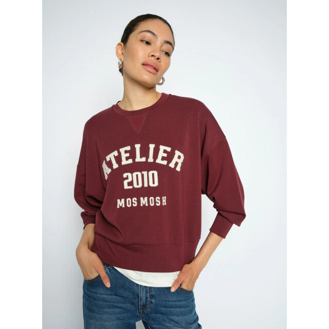 Mos Mosh 177510 278 mosmosh mmnima o-ls sweatshirt port royale 177510 278 large