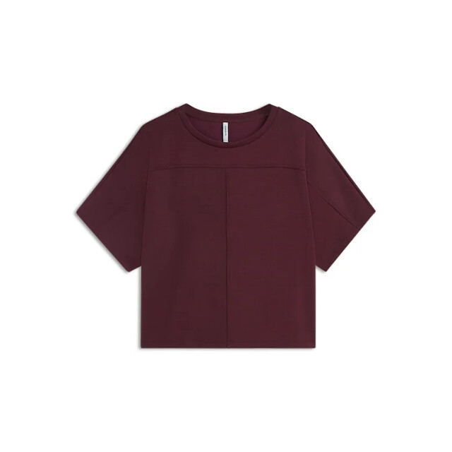 Summum 3s5335-30606 335 boxy top soft scuba dark burgundy 3s5335-30606 335 large