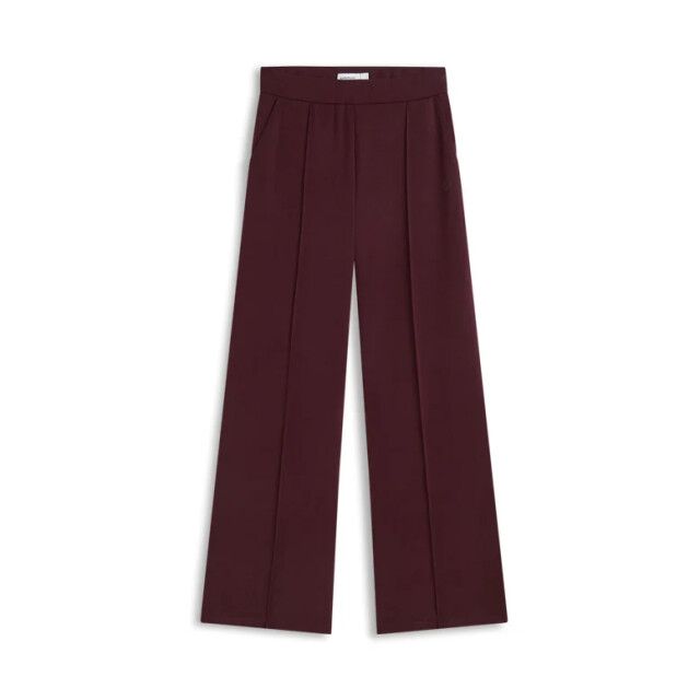 Summum 4s3019-30606 335 wide leg pant soft scuba dark burgundy 4s3019-30606 335 large