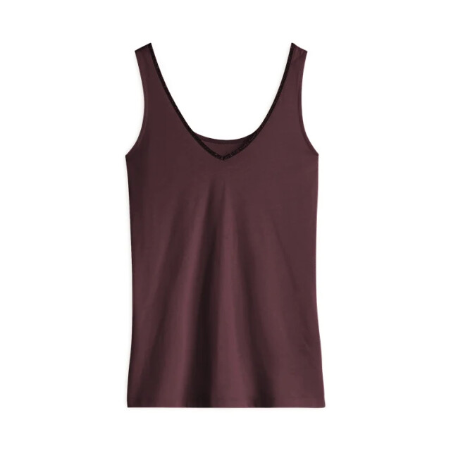 Summum 3s5244-30366 335 reversible top organic cotton elastane basic dark burgundy 3s5244-30366 335 large