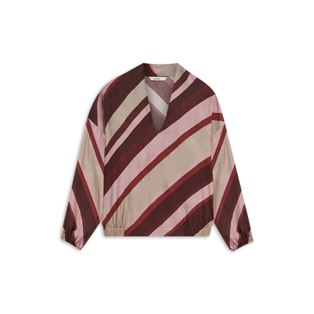 Summum 2s3560-12488 120 top v neck stripe printed multicolour 2s3560-12488 120 large