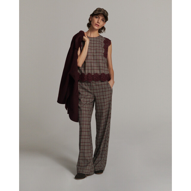 Summum 2s3525-12482 120 top check burgundy multicolour 2s3525-12482 120 large