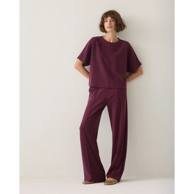 Summum 3s5335-30606 335 boxy top soft scuba dark burgundy 3s5335-30606 335 large