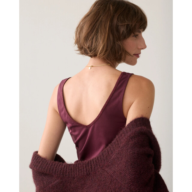 Summum 3s5244-30366 335 reversible top organic cotton elastane basic dark burgundy 3s5244-30366 335 large