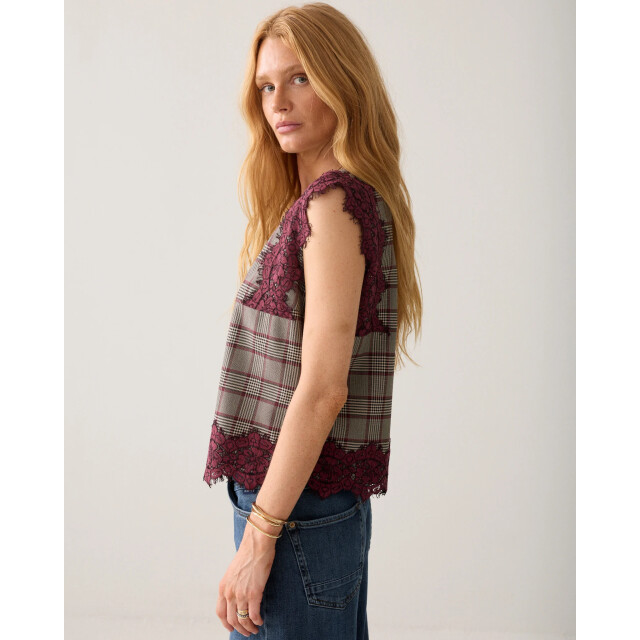 Summum 2s3525-12482 120 top check burgundy multicolour 2s3525-12482 120 large