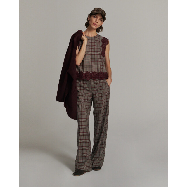 Summum 2s3525-12482 120 top check burgundy multicolour 2s3525-12482 120 large