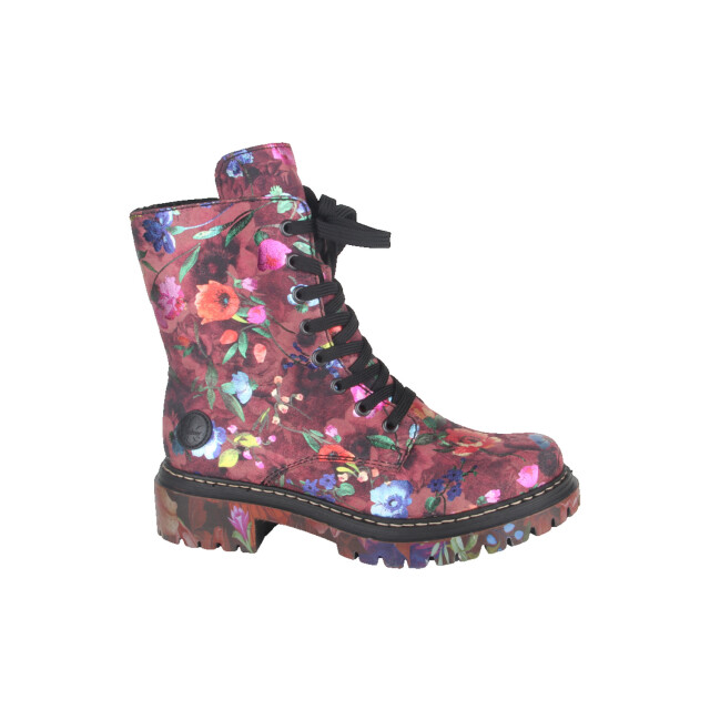 Rieker 72627-92 dames veterboots sportief Rieker 72627-92 large