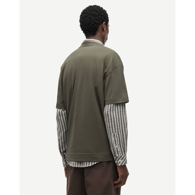 Samsoe & Samsoe T-shirt korte mouw m22300126 joel Samsøe Samsøe T-shirt korte mouw M22300126 JOEL large