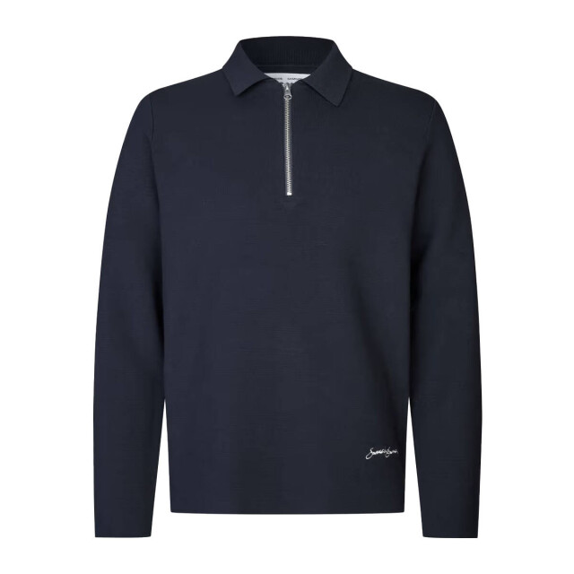 Samsoe & Samsoe Polo lange mouw m26300102 samatt Samsøe Samsøe Polo lange mouw M26300102 SAMATT large