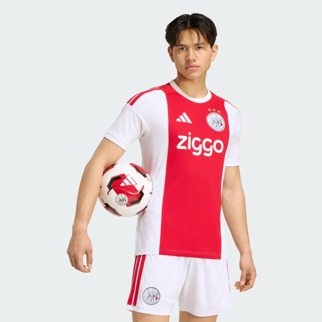 Adidas ajax h jsy wedstrijdshirt korte mouw replica voetbal heren - 075236_100-XL large