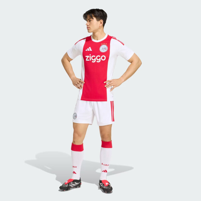 Adidas ajax h jsy wedstrijdshirt korte mouw replica voetbal heren - 075236_100-XL large