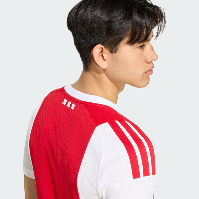Adidas ajax h jsy wedstrijdshirt korte mouw replica voetbal heren - 075236_100-XL large
