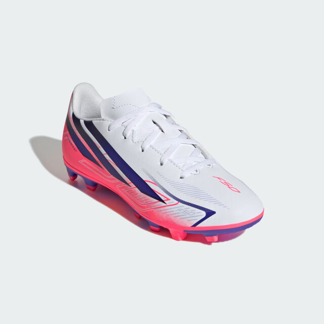 Adidas f50 hyperfast club fg/mg j voetbal schoen firm ground jongens - 075527_100-32 large