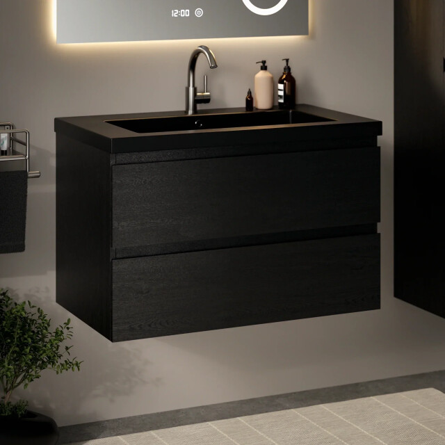 Mirlux Badkamermeubelset imperial 80cm eiken wastafel 3683689 large
