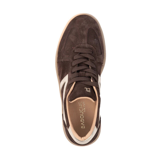 Babouche Liva-48 205 dark brown lage sneakers dames Liva-48 205 large