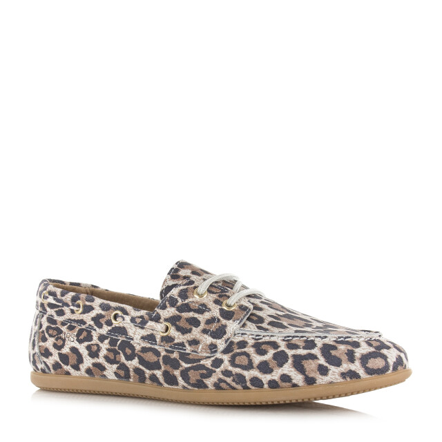 DWRS Label Latty loafers leopard sand mocassins dames B11927-07 8318 large