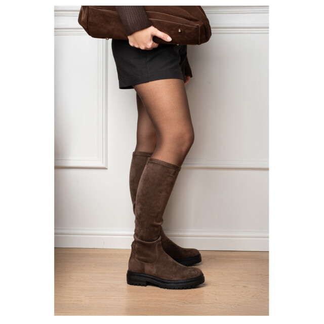 Poelman Stretchlaarzen donker stretchlaarzen dames C0358-5PSH7 large
