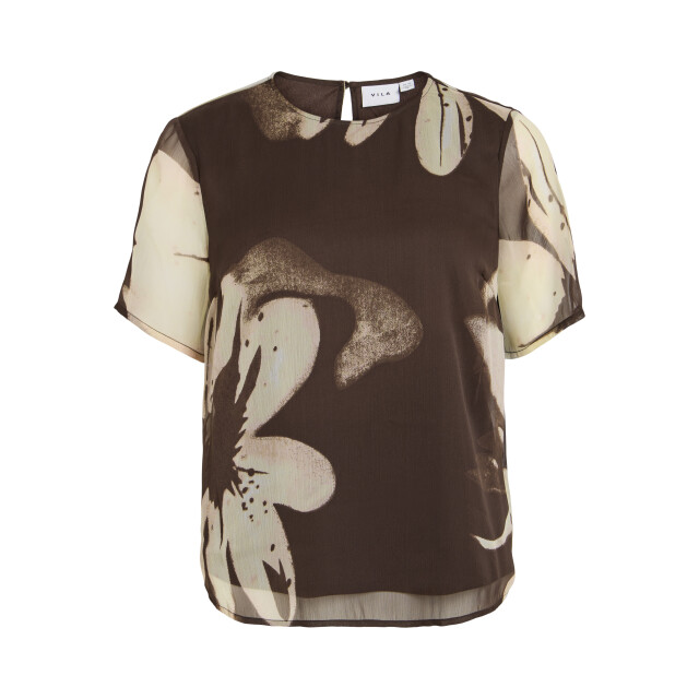 Vila Vilovisa top met bloemenprint 14120718 large