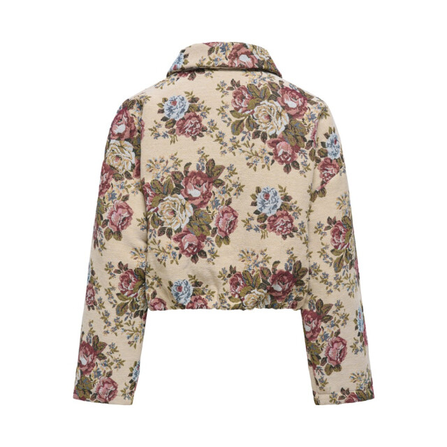 Jacqueline de Yong Jdyflola ls jacquard jacket wvn zand dessin 4279.06.0007 large