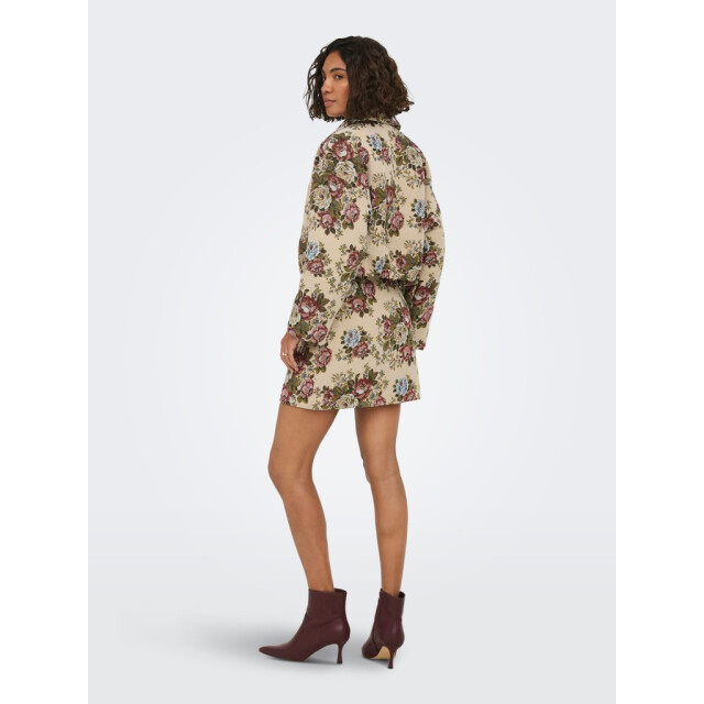 Jacqueline de Yong Jdyflola ls jacquard jacket wvn zand dessin 4279.06.0007 large