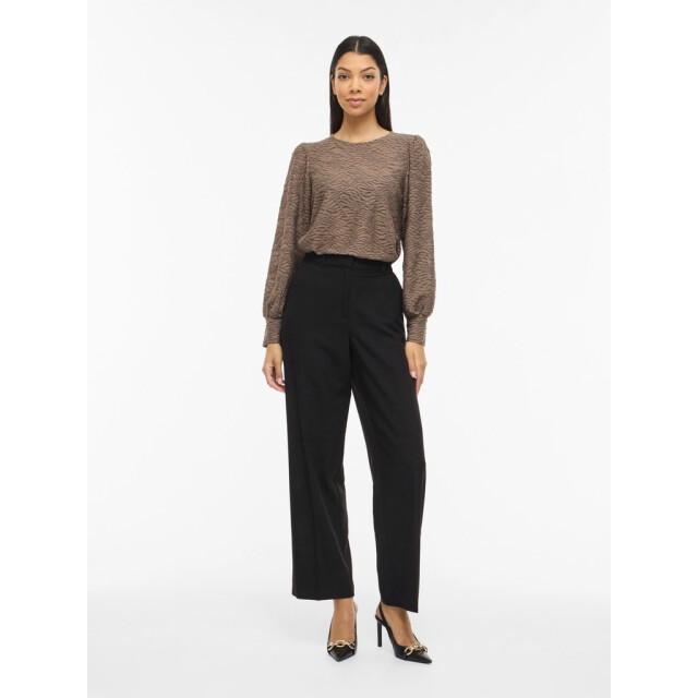 Vila Vifina ls o-neck top noos taupe 4389.77.0006 large