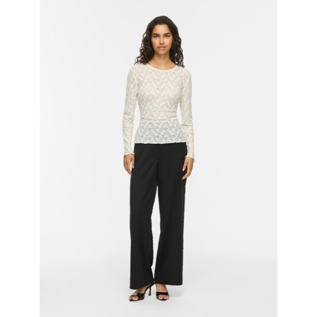 Vila Vifay o-neck ls top noos ecru 4389.03.0035 large