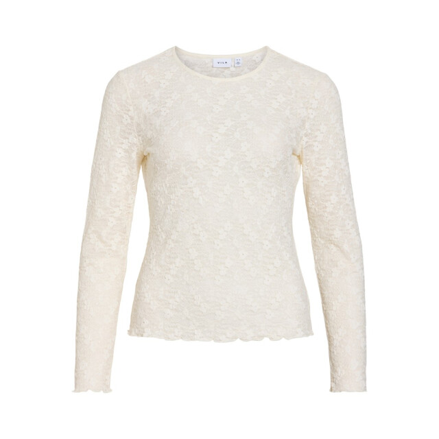 Vila Vifay o-neck ls top noos ecru 4389.03.0035 large