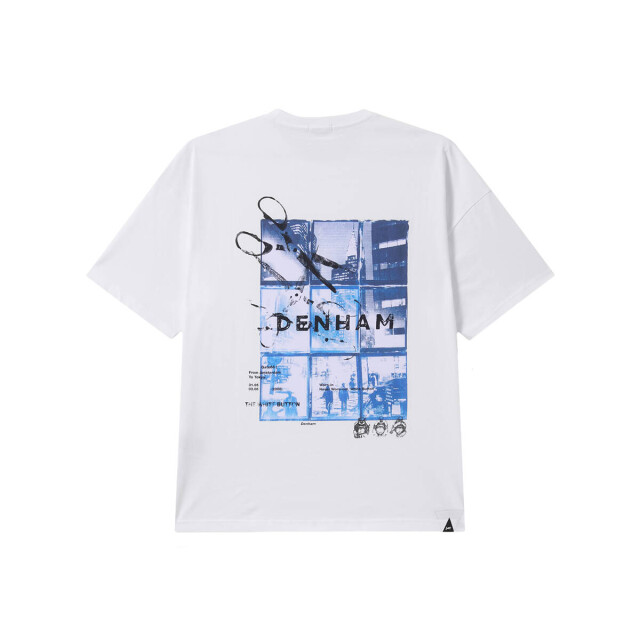 Denham T-shirt korte mouw 01-26-07-52-003 Denham The Jeanmaker T-shirt korte mouw 01-26-07-52-003 large
