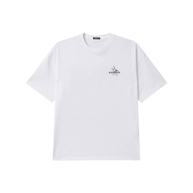 Denham T-shirt korte mouw 01-26-07-52-003 Denham The Jeanmaker T-shirt korte mouw 01-26-07-52-003 large