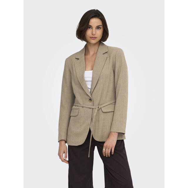 Jacqueline de Yong Jdy haze blazer met ceintuur 15376556 large