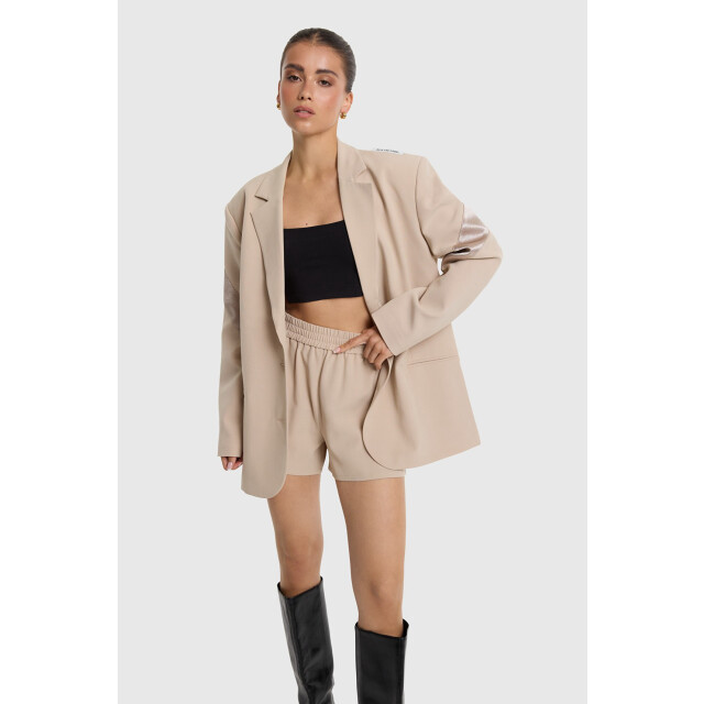 Alix The Label Shiny pannel blazer zand 4549.04.0003 large