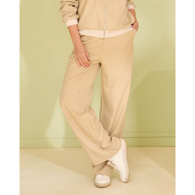 FOS Amsterdam Fos broek rikki pinestripe - Rikki pinestripe - Beige large