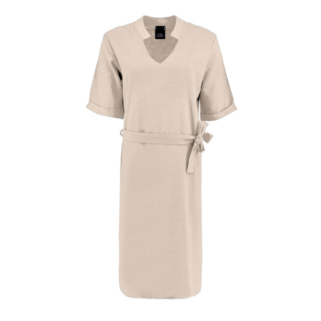 FOS Amsterdam Fos jurk norah linnen uni - Norah linnen uni - Beige large