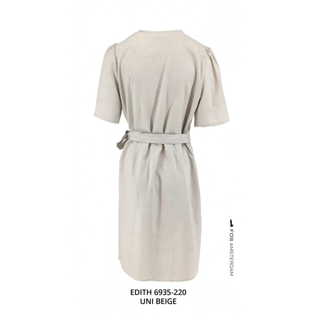 FOS Amsterdam Fos jurk edith uni - Edith uni - Beige large