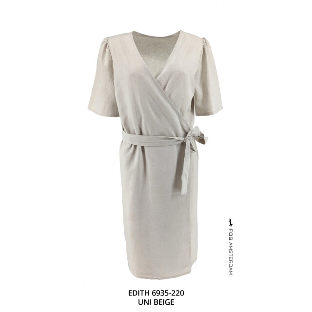FOS Amsterdam Fos jurk edith uni - Edith uni - Beige large