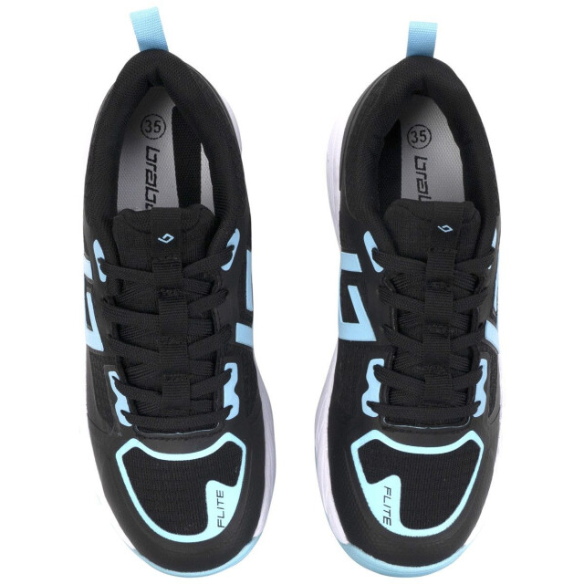 Brabo Tribute black/l. blue + slides hockeyschoenen veld jongens - 076286_999-35 large