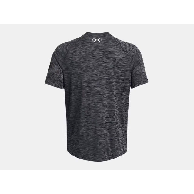 Under Armour Ua tech textured ss-blk training t-shirt korte mouw heren - 076107_990-L large