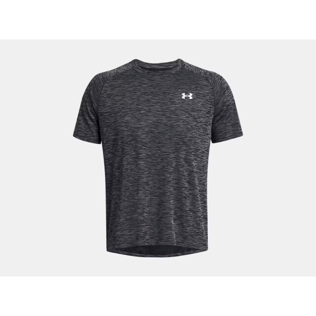 Under Armour Ua tech textured ss-blk training t-shirt korte mouw heren - 076107_990-L large