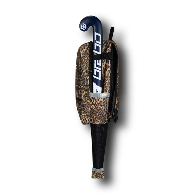 Brabo Backpack fun leopard glitter hockey rugzak - 076295_500-1SIZE large
