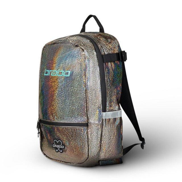 Brabo Backpack fun rainbow/aqua hockey rugzak - 076298_205-1SIZE large