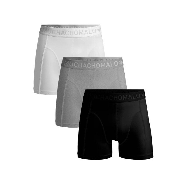Muchachomalo Heren 3-pack boxershorts U-SOLID1010-1367 large