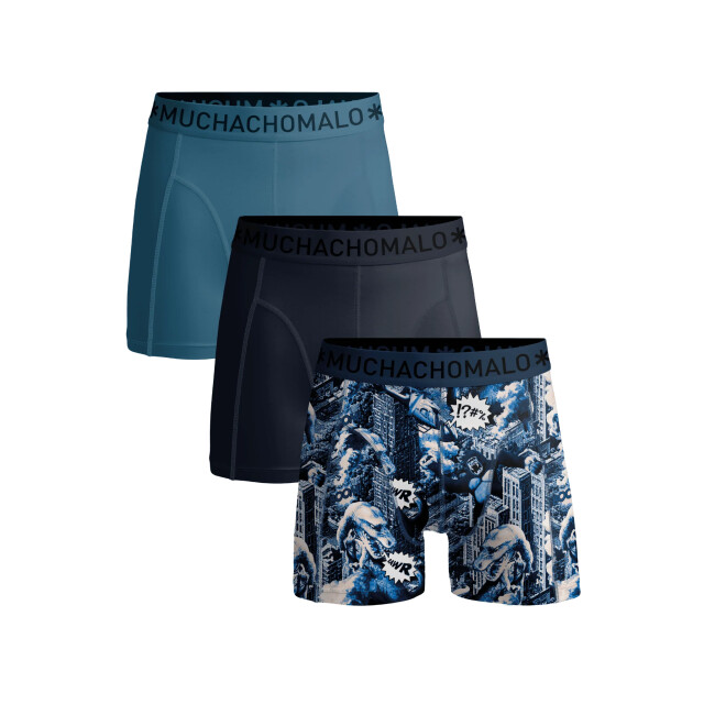 Muchachomalo Jongens 3-pack boxershorts U-OUTLT1010-439J large