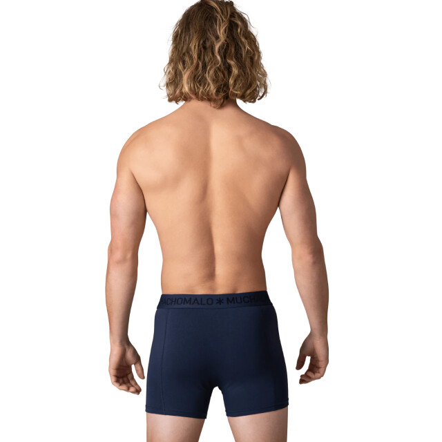Muchachomalo Heren 2-pack boxershorts U-SOLID1010-1361 large