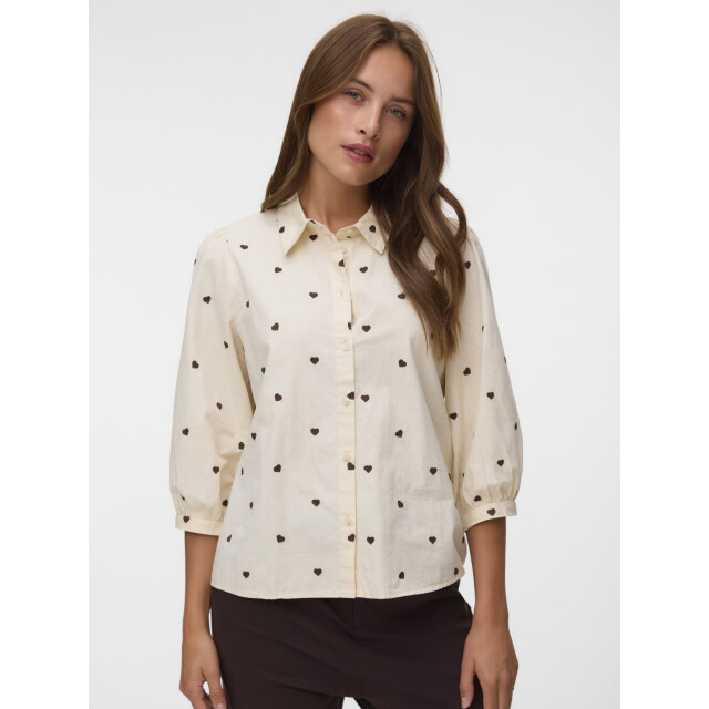 Vero Moda Feat 3/4-mouw blouse 10332822 large
