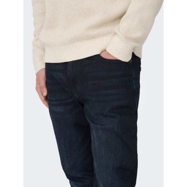 Only & Sons Onsloom slim blue black 6921 dnm no blue denim 5102.35.1549 large