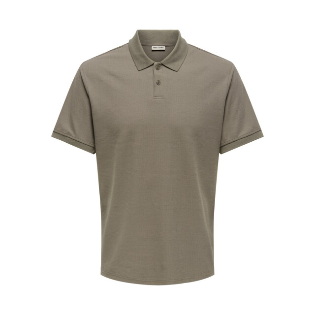Only & Sons Onsben reg ss polo shirt noos taupe 5369.77.0014 large