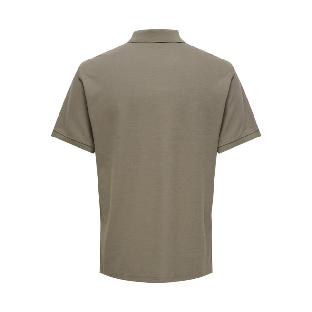 Only & Sons Onsben reg ss polo shirt noos taupe 5369.77.0014 large